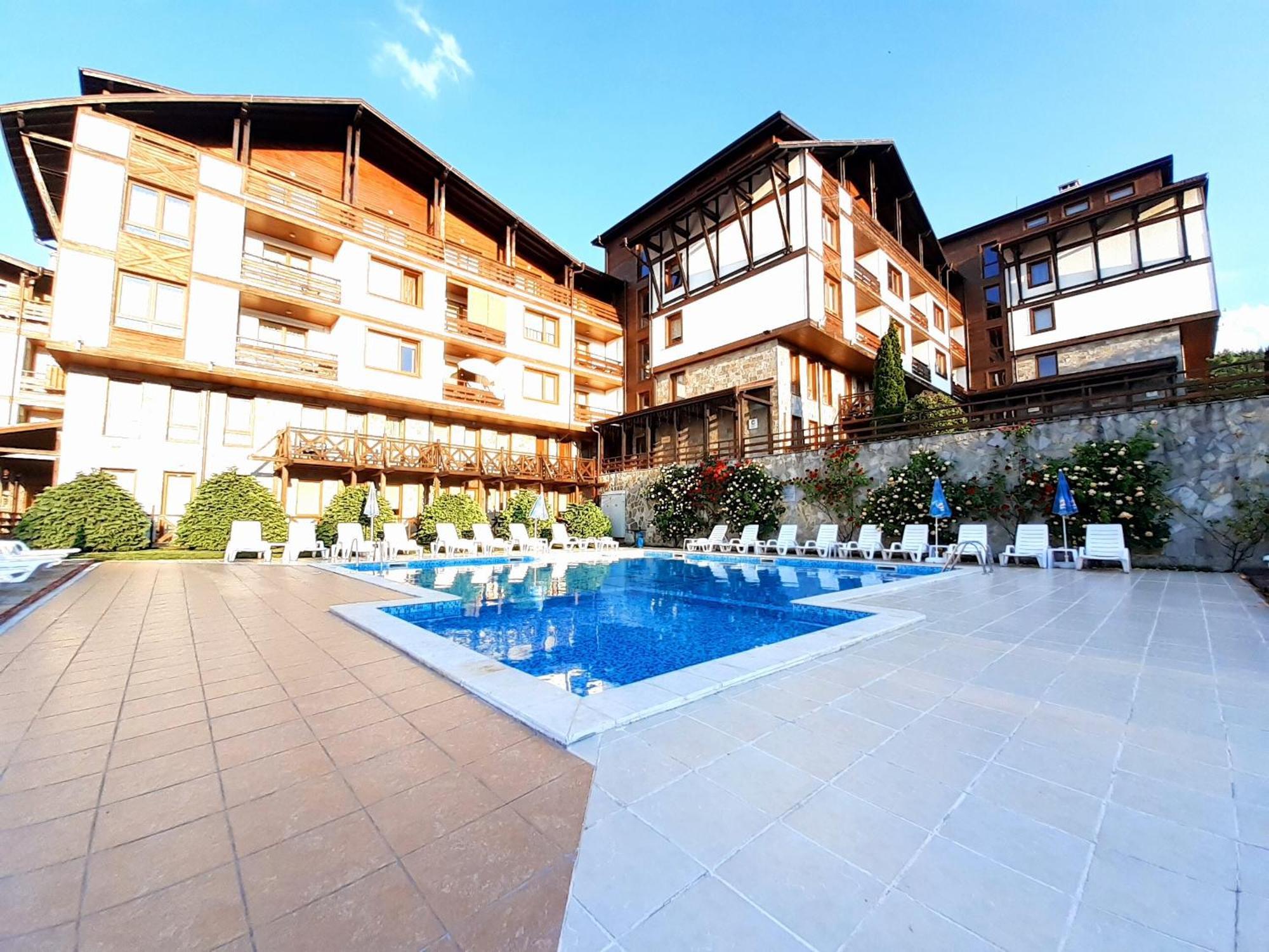Elegant Studio In Top Bansko Location - Ski & Relax By Flat Mаnager Eksteriør bilde